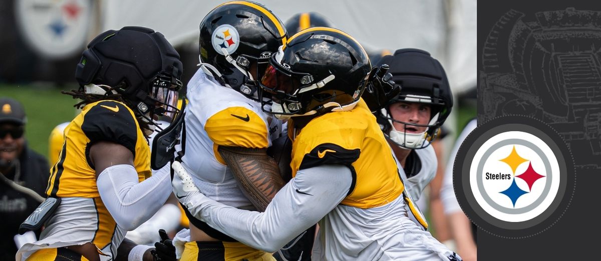 Defense shuts down run taken in Latrobe, Pa. (Steelers)